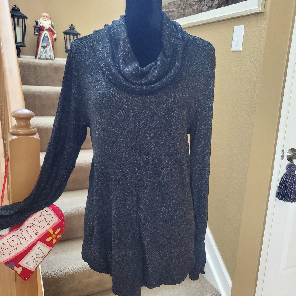 TEMPTED Cowl Neck sweater top!! Size XL